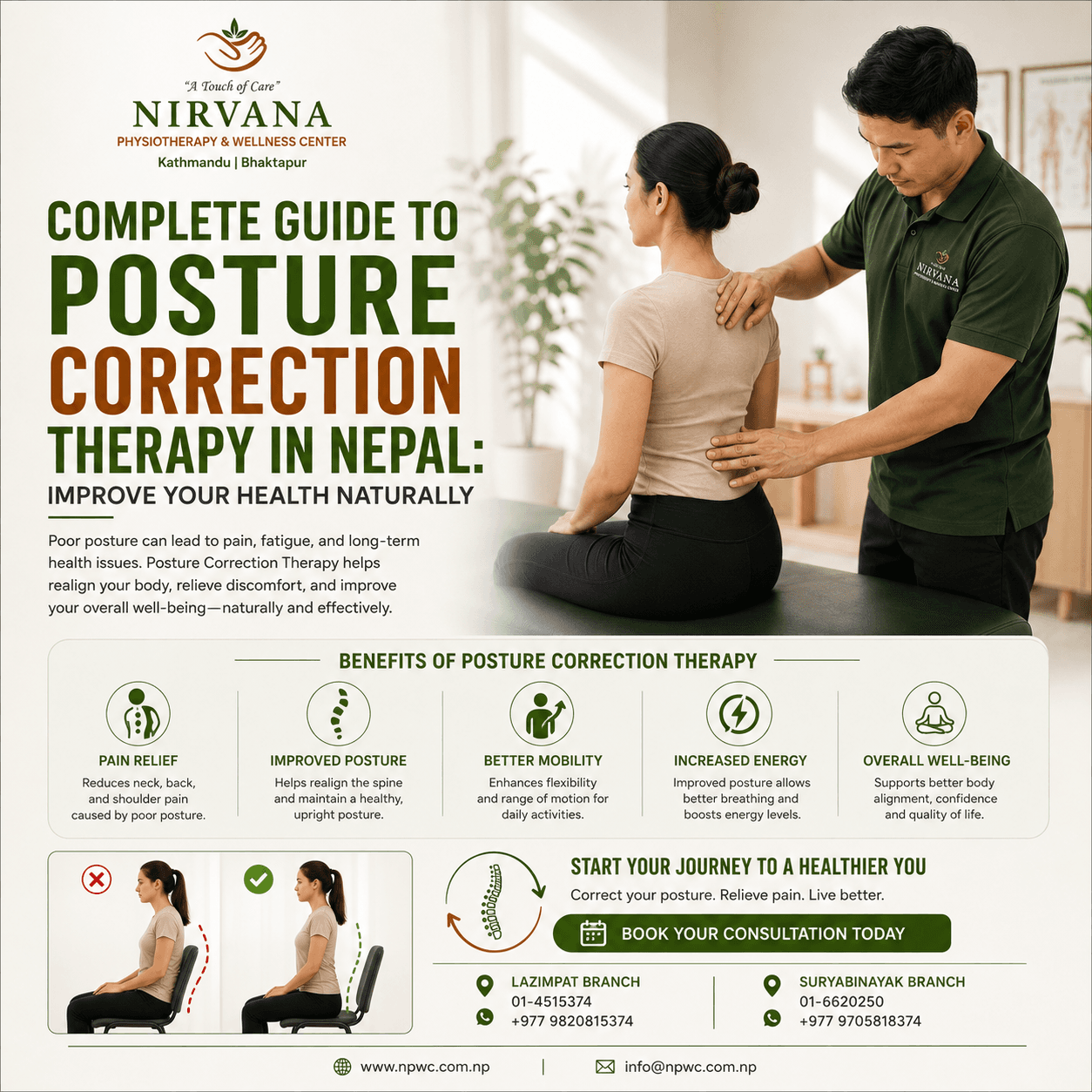 Complete Guide to Posture Correction Therapy in Nepal Improve Your Health Naturally