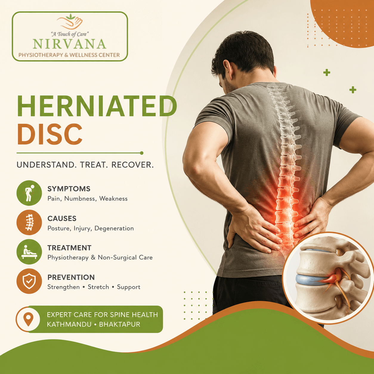Herniated disc treatment in nepal