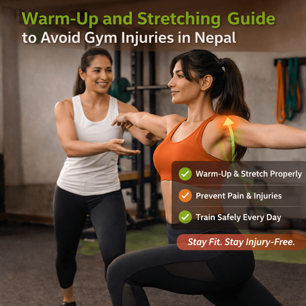Warm Up and Stretching Guide To Avoid Gym Injuries In Nepal