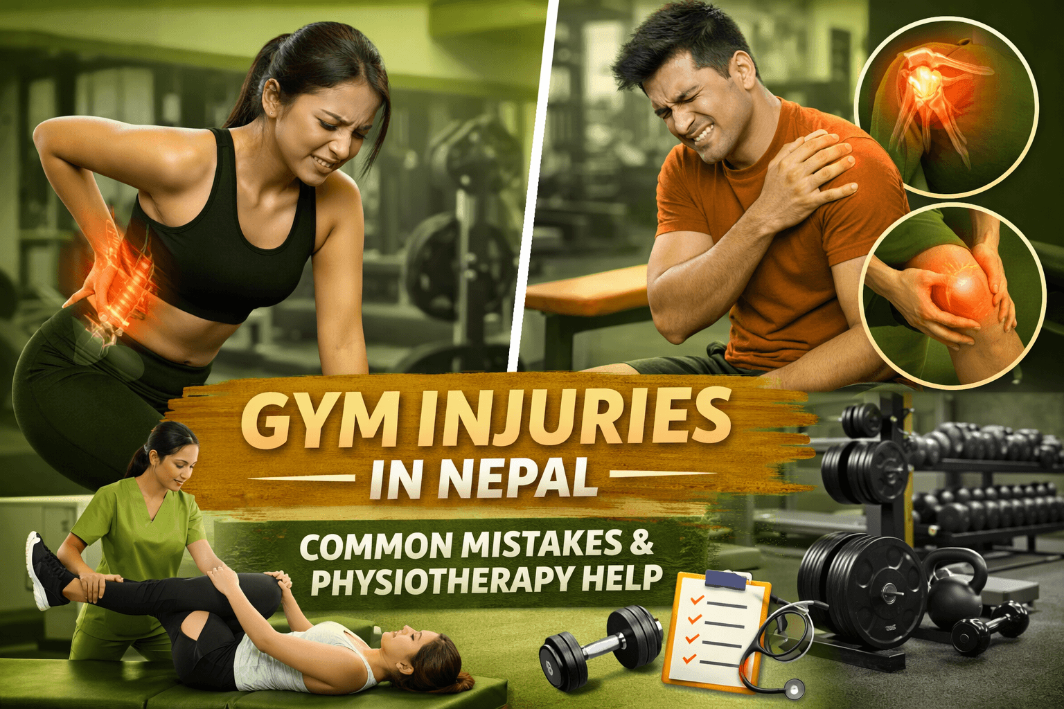 gym injuries in Nepal