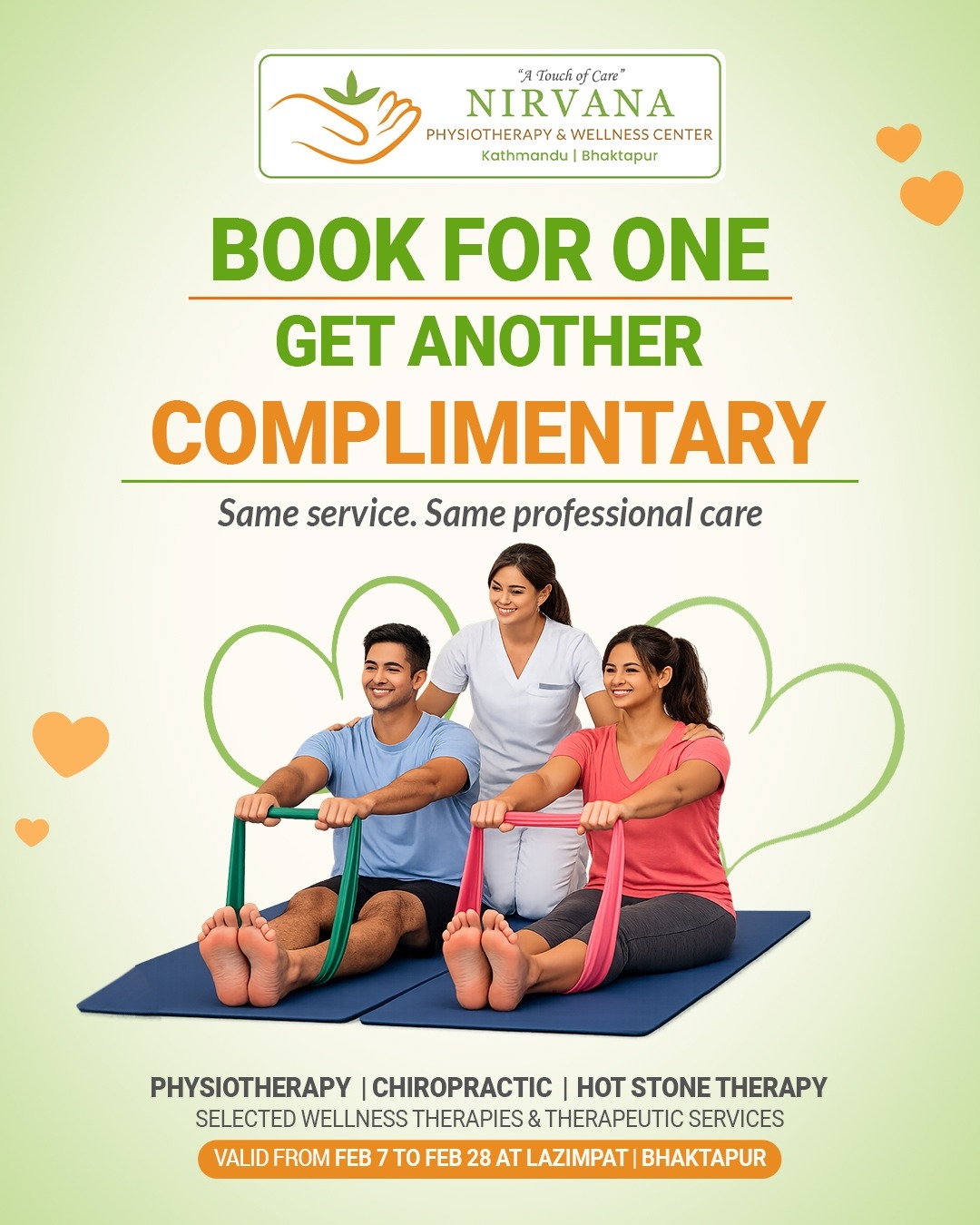 physiotherapy referral offer